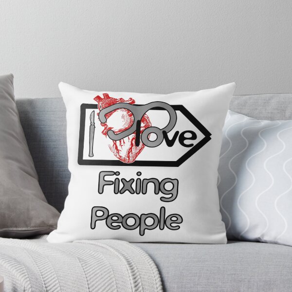 Item preview, 'I Love Fixing People' Cardiology Design - Composition for T-shirts, mugs, phone cases and other accessories designed and sold by Ridiculam Toga.