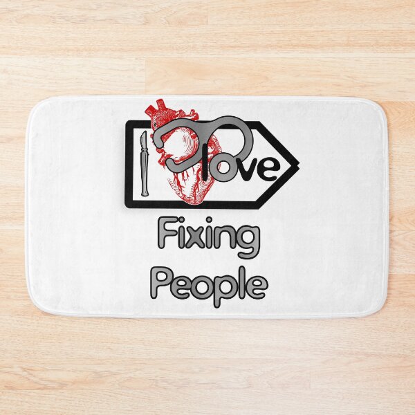 Item preview, 'I Love Fixing People' Cardiology Design - Composition for T-shirts, mugs, phone cases and other accessories designed and sold by Ridiculam Toga.