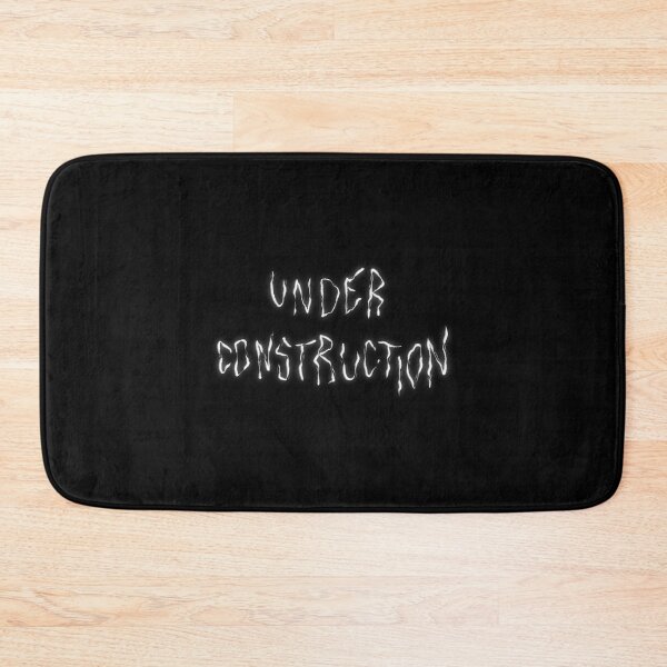 Item preview, UNDER CONSTRUCTION WHITE GLOWING  designed and sold by AniceHer.