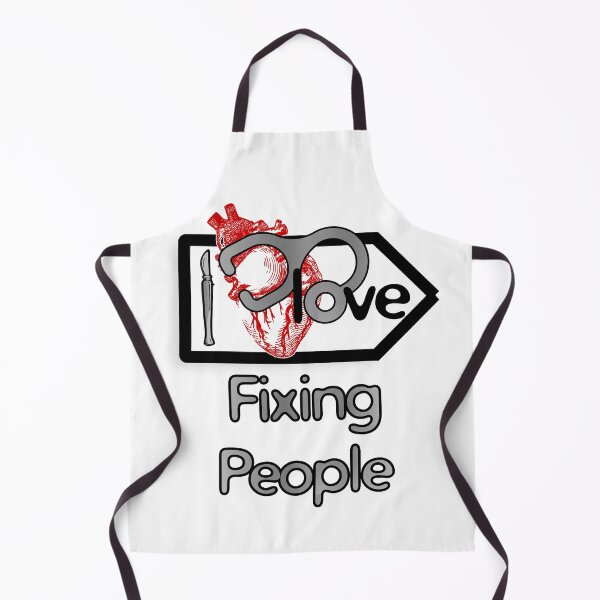 Item preview, 'I Love Fixing People' Cardiology Design - Composition for T-shirts, mugs, phone cases and other accessories designed and sold by Ridiculam Toga.