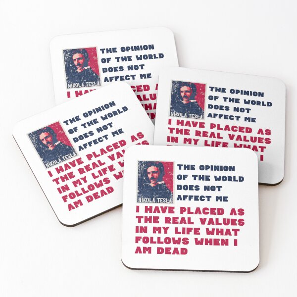 Item preview, Geek scientific quote , quotes by Nikola Tesla  designed and sold by HomeCoquette.