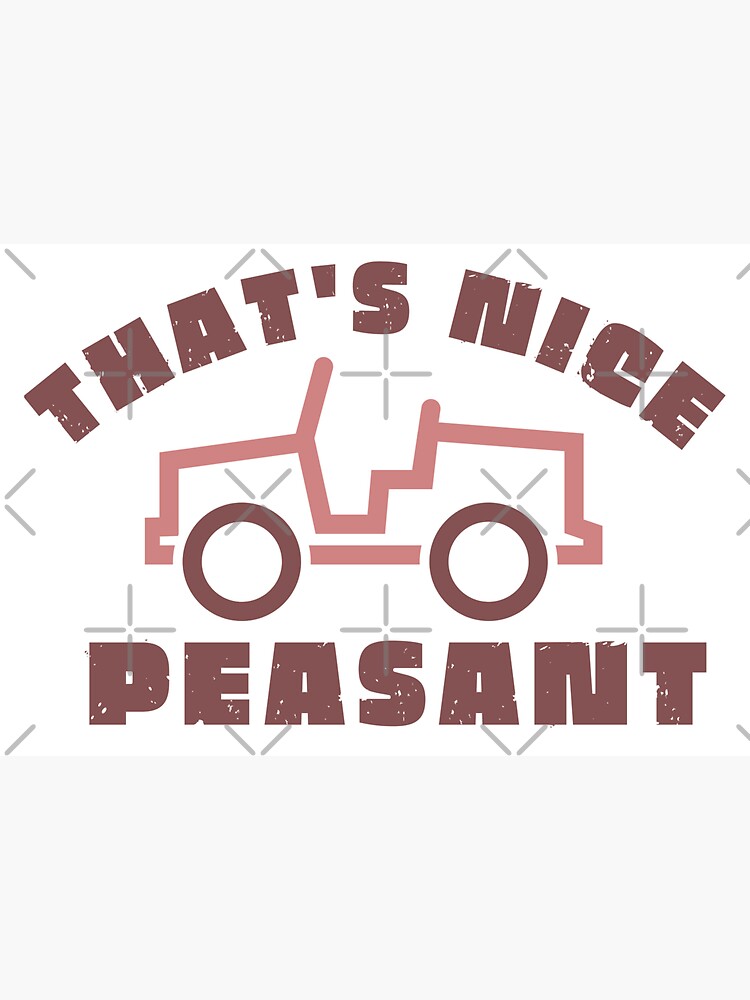 Nice jeep peasant deals decal