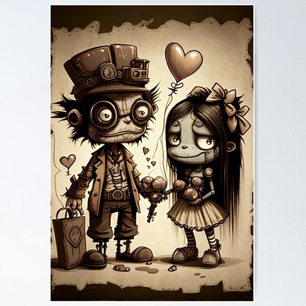 Valentine Doodle IV Poster