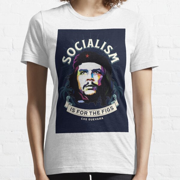 Steven Crowder Socialism Is For Fags Che Guevara Parody Graphic T Shirt  Mens Tee