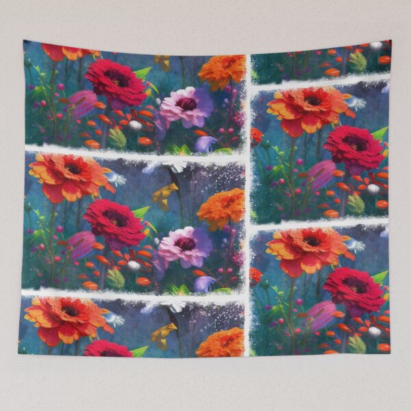 Item preview, beauty watercolor spring flowering trees designed and sold by Design_for_merch.