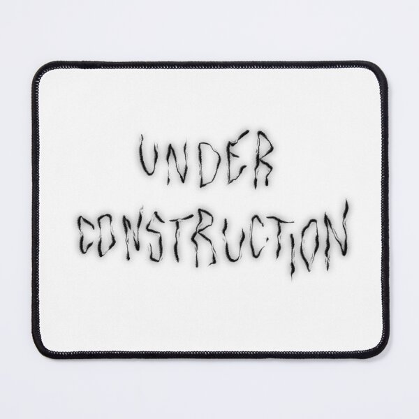 Item preview, UNDER CONSTRUCTION BLACK GLOWING  designed and sold by AniceHer.