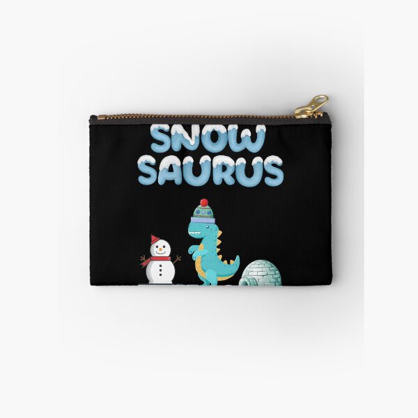 Item preview, Snow Dinosaur size comparison snowman and iglu snow lover   designed and sold by Artstastic.