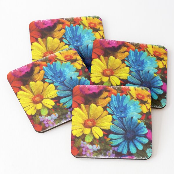 Item preview, blue spring flowers designed and sold by Design_for_merch.