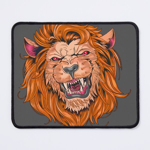 Item preview, Wild Beast scary lion face theme party design for celebrants designed and sold by AssamFT.