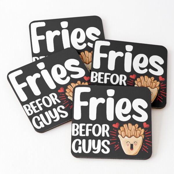 Item preview, Fries Befor Guys - Kawaii French Fries designed and sold by KawaiiFoodArt.