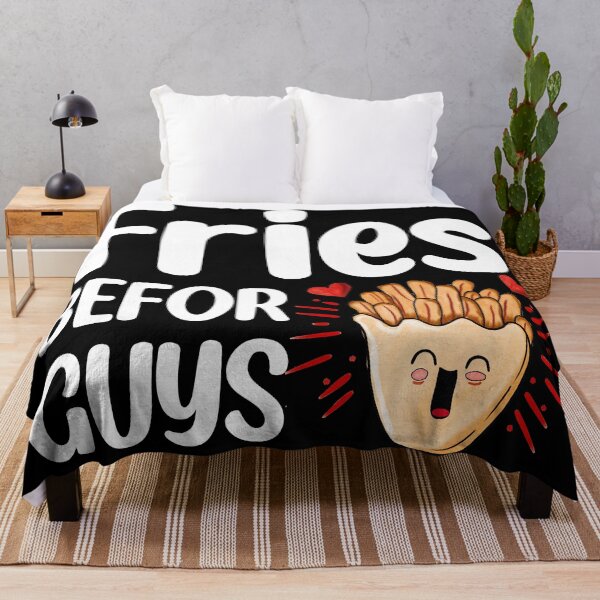 Item preview, Fries Befor Guys - Kawaii French Fries designed and sold by KawaiiFoodArt.