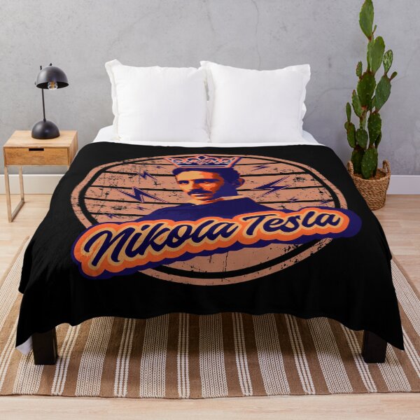 Item preview, The king of the electricity , quotes by Nikola Tesla designed and sold by HomeCoquette.