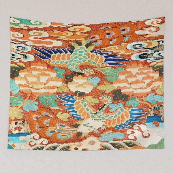 Item preview, Vintage Chinese Court Rank Badge during Ming dynasty,Antique,china, designed and sold by Tamas Das.