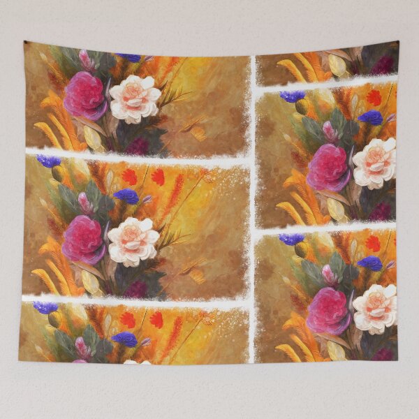 Item preview, spring abstract watercolor painting designed and sold by Design_for_merch.
