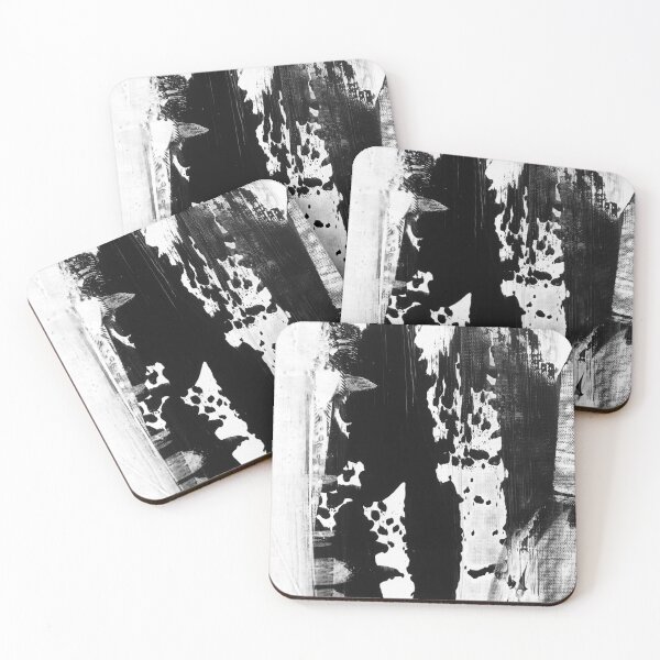 Item preview, abstract art black and white designed and sold by AUEROCHSE.