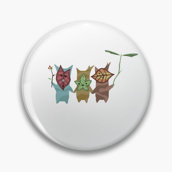 Item preview, Three smol korok guys designed and sold by shivers-r-art.