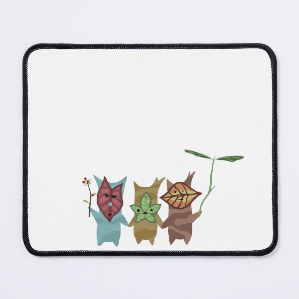 Item preview, Three smol korok guys designed and sold by shivers-r-art.