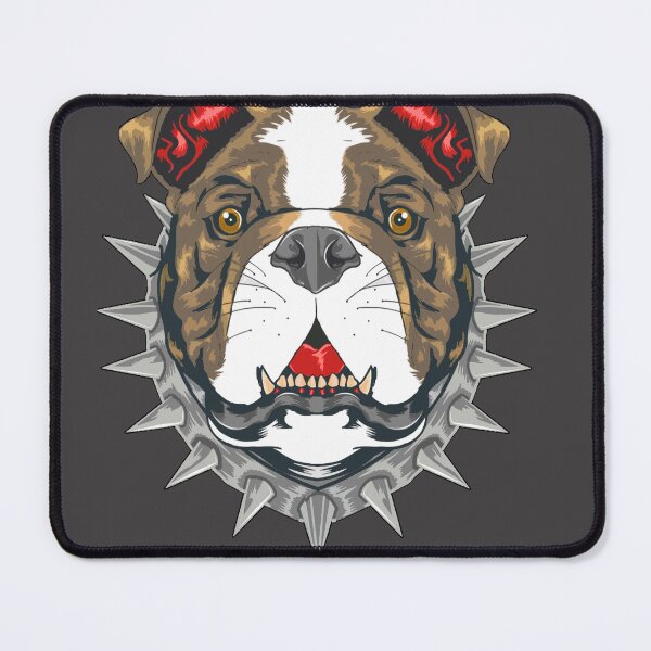Item preview, Wild Beast scary bulldog face theme party design for celebrants designed and sold by AssamFT.