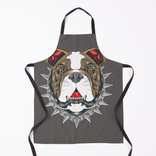 Item preview, Wild Beast scary bulldog face theme party design for celebrants designed and sold by AssamFT.