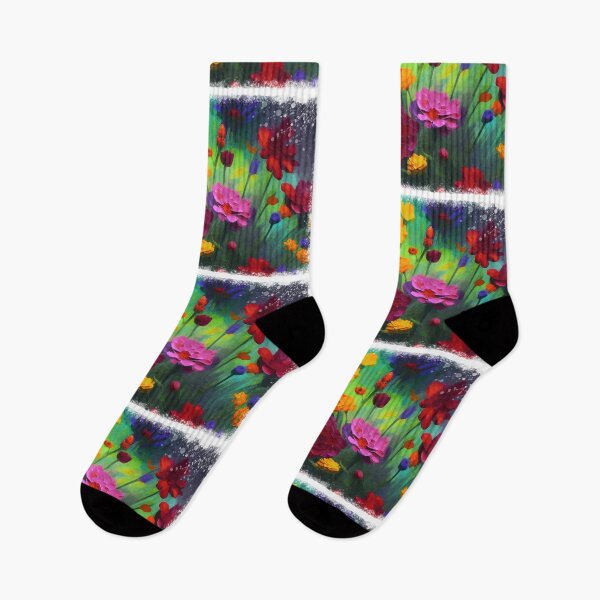 Item preview, abstract flowers watercolor designed and sold by Design_for_merch.