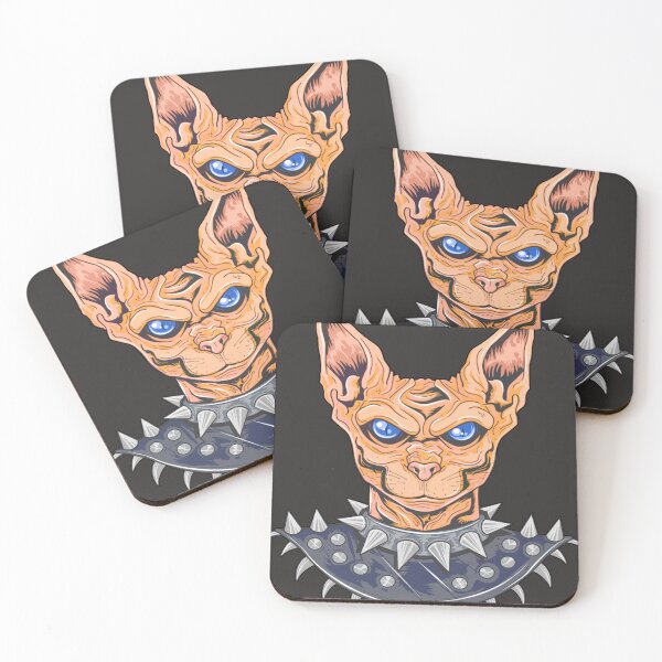 Item preview, Wild scary cat face theme party design for celebrants designed and sold by AssamFT.