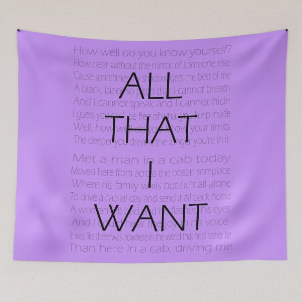Item preview, WALK THE MOON - All I Want designed and sold by Jack Schlaack.