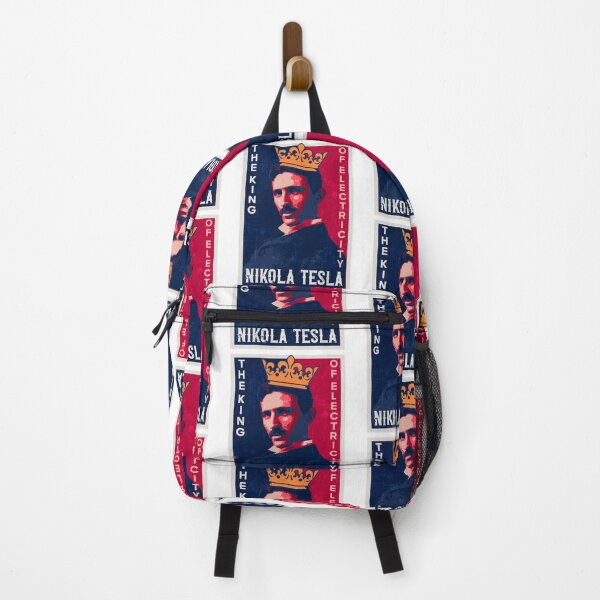 Item preview, The king of electricity , retro portrait Nikola Tesla designed and sold by HomeCoquette.