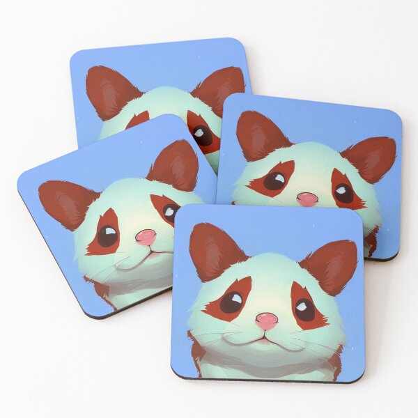Item preview, Adorable Cartoon Kawaii Cute Hamster Artwork designed and sold by shypixels.