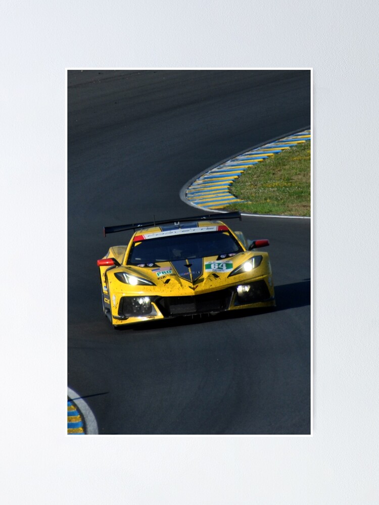 voiture de course corvette