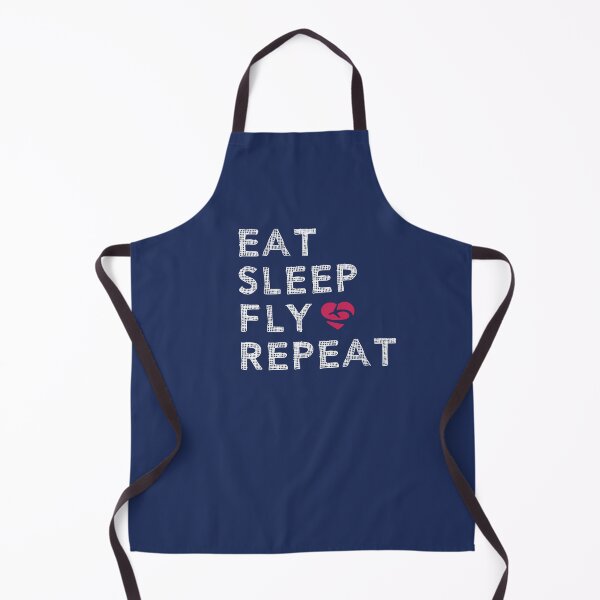 Item preview, Eat Sleep Fly Repeat - Funny Aviation Quote - Airplane Lover Slogan designed and sold by Ikaroots.