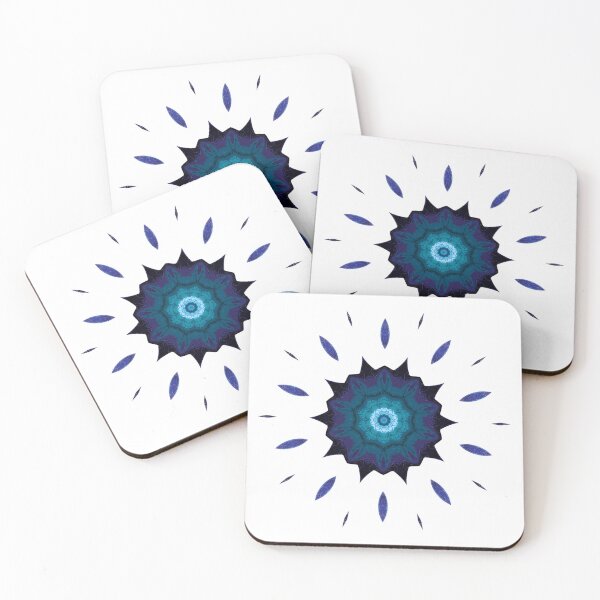 Item preview, Ornament blue-turquoise-black designed and sold by DSIGN4YOU.