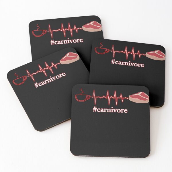 Item preview, Coffee Carnivore Heartbeat designed and sold by chamlogic.