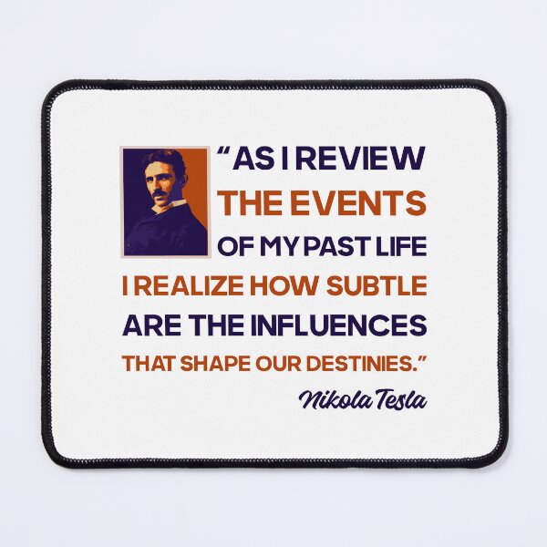 Item preview, Inventor philosophy quote, quotes by Nikola Tesla  designed and sold by HomeCoquette.