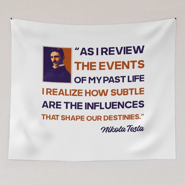 Item preview, Inventor philosophy quote, quotes by Nikola Tesla  designed and sold by HomeCoquette.