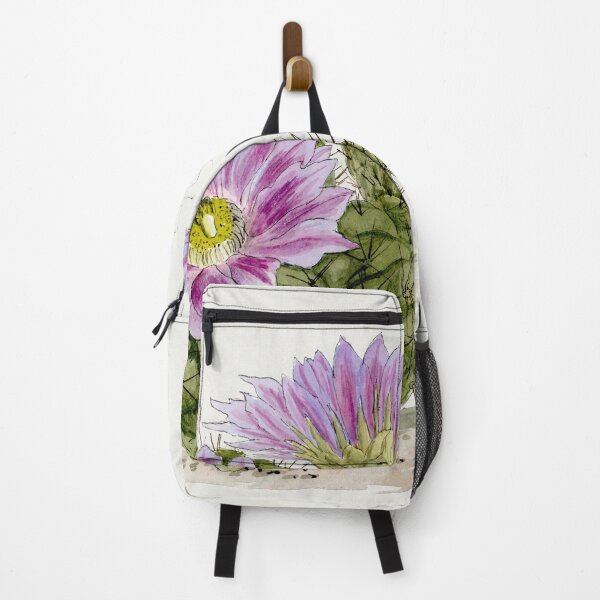 Item preview, Purple cactus vintage botanical illustration designed and sold by EmeraldeaArt.