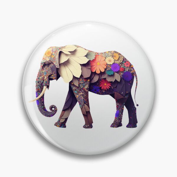 Artikelvorschau, Schöner Elefant in Blumen entworfen und verkauft von Maryberry96.