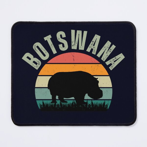 Artikelvorschau, Vintage afrikanische Flusspferde in Botswana, Nilpferd-Safari entworfen und verkauft von madtoyman.