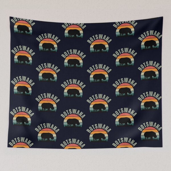 Item preview, Vintage African Hippos in Botswana, Hippopotamus Safari  designed and sold by madtoyman.