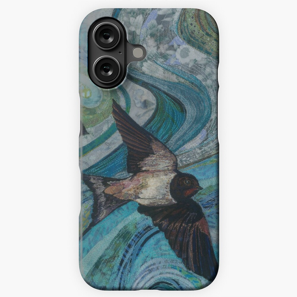 Aperçu de l'œuvre Coque rigide iPhone créée et vendue par RWTextileArt.