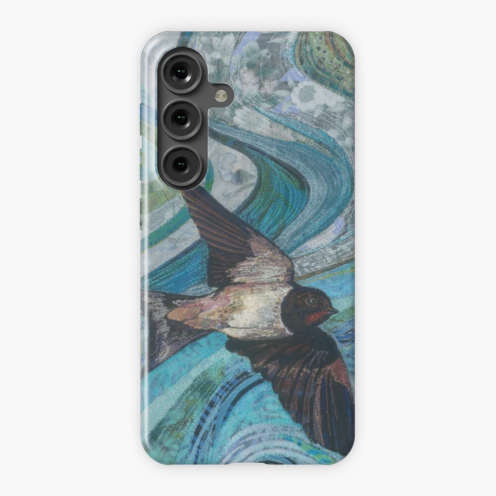 Aperçu de l'œuvre Coque rigide Samsung Galaxy créée et vendue par RWTextileArt.