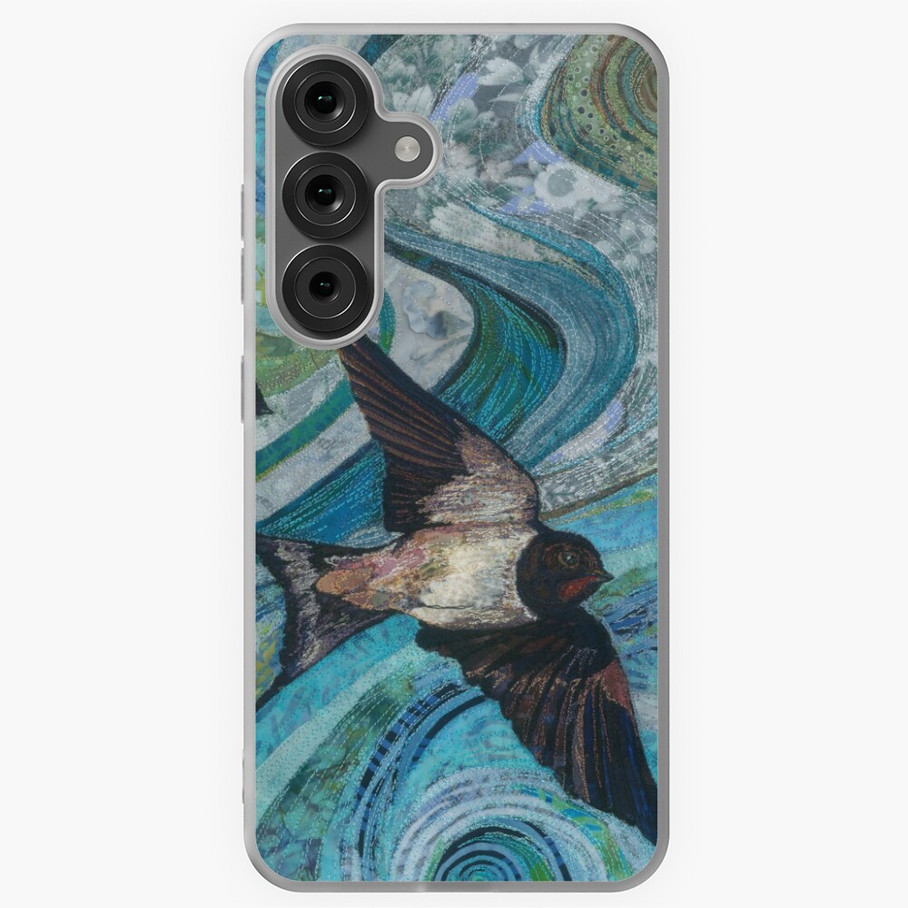 Aperçu de l'œuvre Coque souple Samsung Galaxy créée et vendue par RWTextileArt.