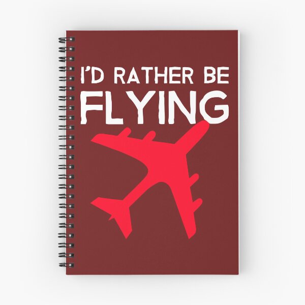 Item preview, Id Rather be Flying - Airplane Lover Saying - Aviation Slogan designed and sold by Ikaroots.