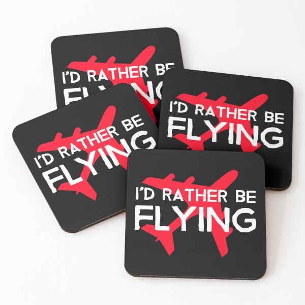 Item preview, Id Rather be Flying - Airplane Lover Quote - Aviation Slogan designed and sold by Ikaroots.