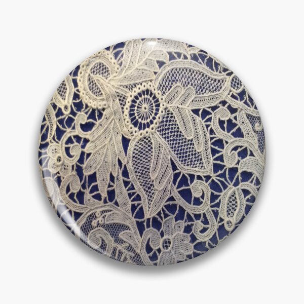 Item preview, Vintage Blue Paisley Lace Flower Pattern,Floral paisley pattern,simple paisley pattern, designed and sold by Tamas Das.