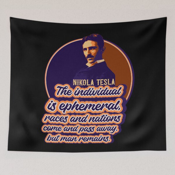 Item preview, Tesla lovers quote, quotes by Nikola Tesla  designed and sold by HomeCoquette.