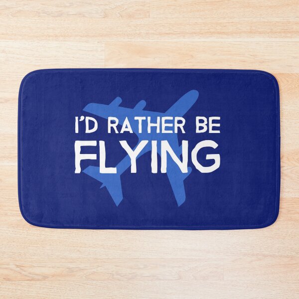 Item preview, Id Rather be Flying - Aircraft Lover Quote - Funny Aviation Slogan designed and sold by Ikaroots.