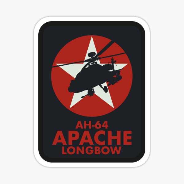 Vista previa del artículo con la obra «Apache AH-64», diseñado y vendido por StrongVlad.