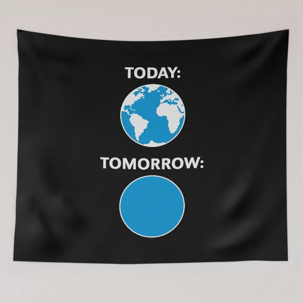 Item preview, Today – Tomorrow / Globe (Climate Change / 2C) designed and sold by Roderix.