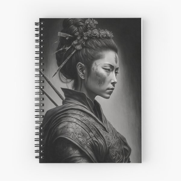 Item preview, Japanese Female Samurai designed and sold by ai1art.