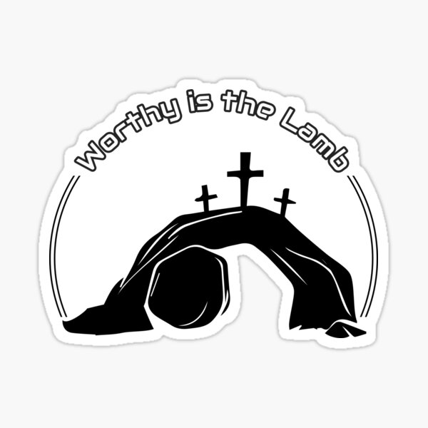 Item preview, Worthy is the Lamb designed and sold by simplydesignart.